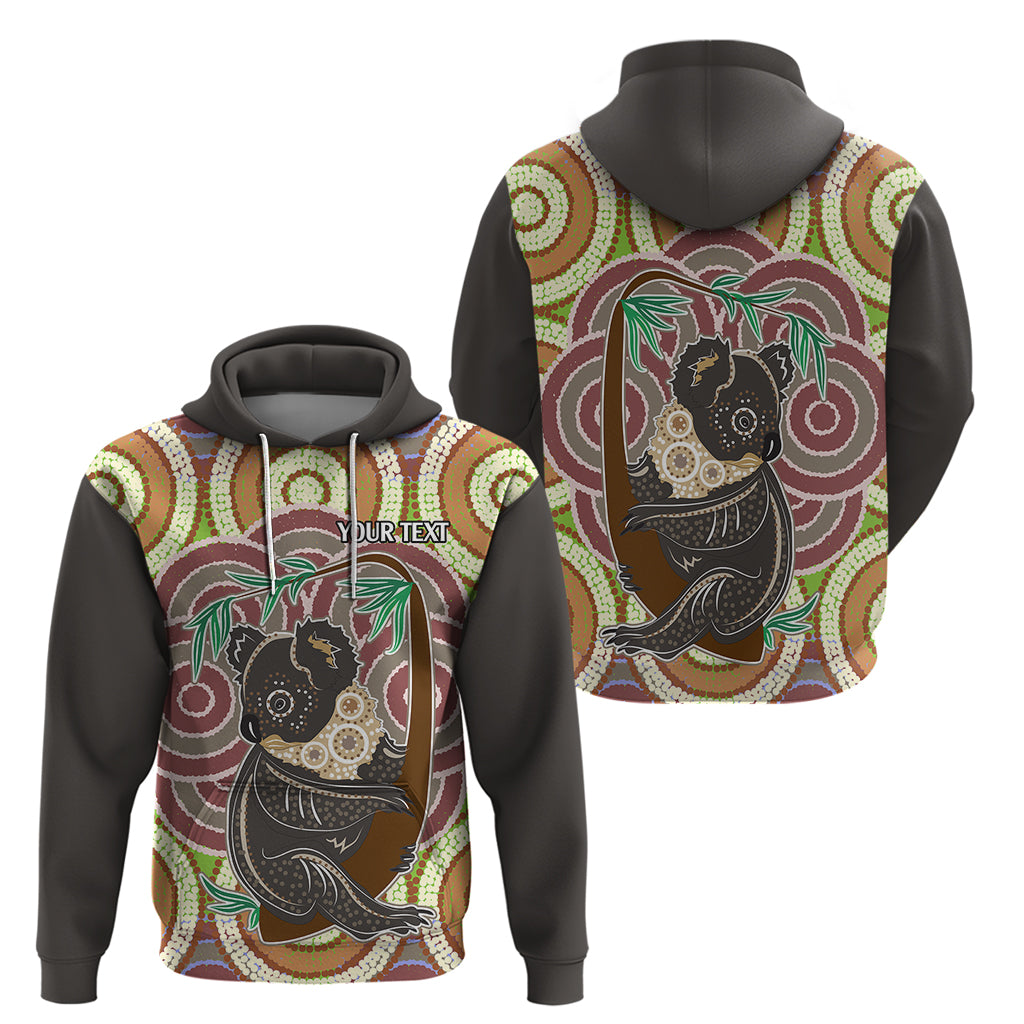 personalised-australia-koala-hoodie-aboriginal