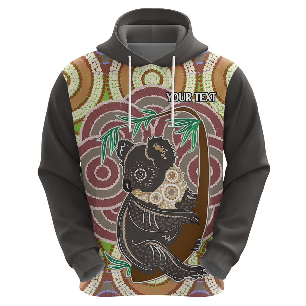 personalised-australia-koala-hoodie-aboriginal
