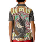 personalised-australia-koala-kid-polo-shirt-aboriginal