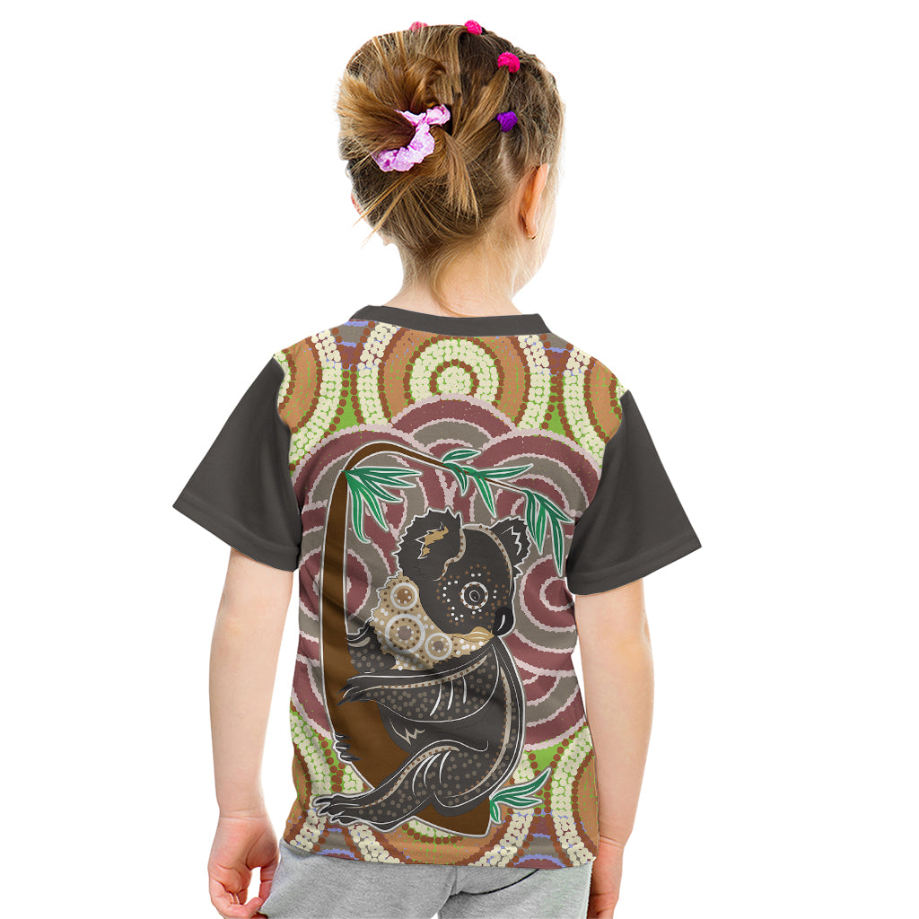 personalised-australia-koala-kid-t-shirt-aboriginal