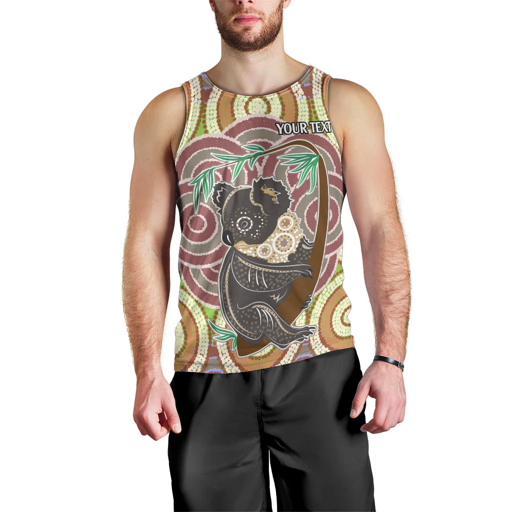 personalised-australia-koala-men-tank-top-aboriginal