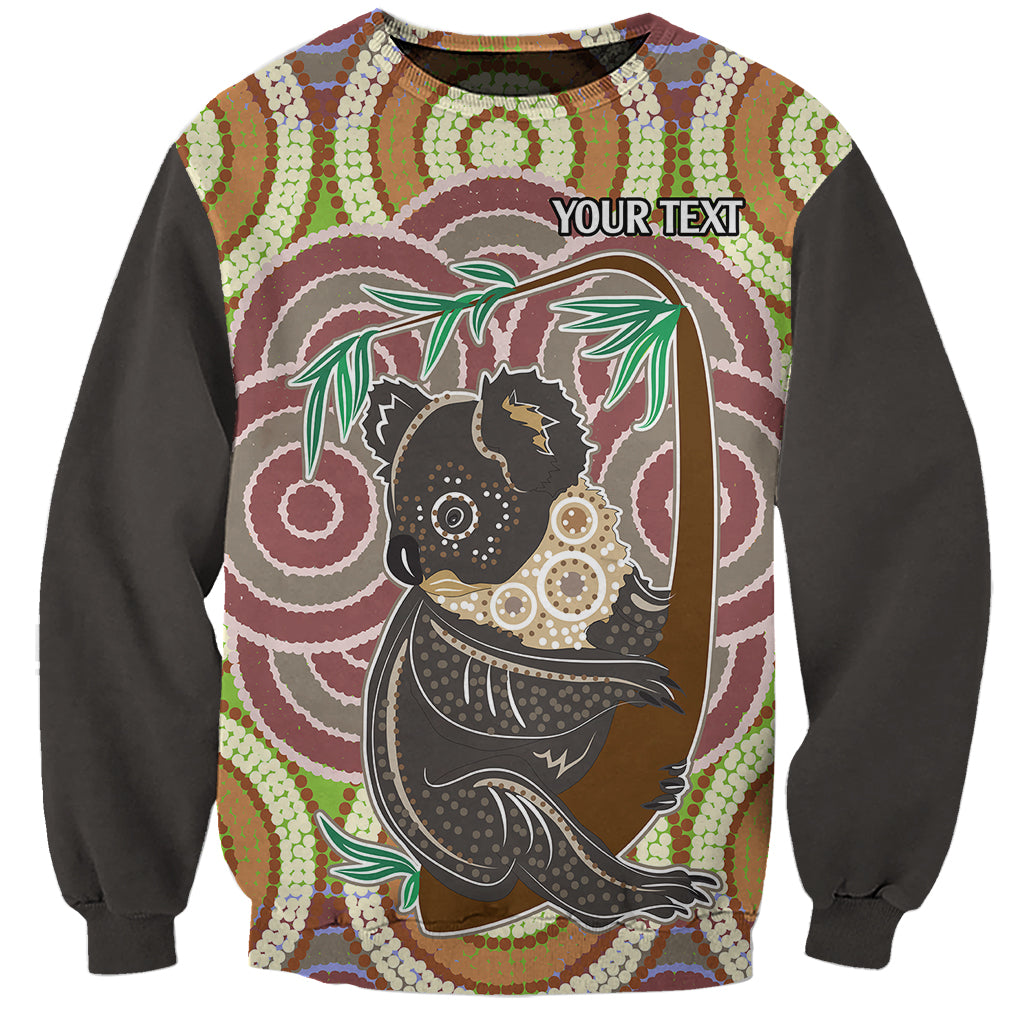 personalised-australia-koala-sweatshirt-aboriginal