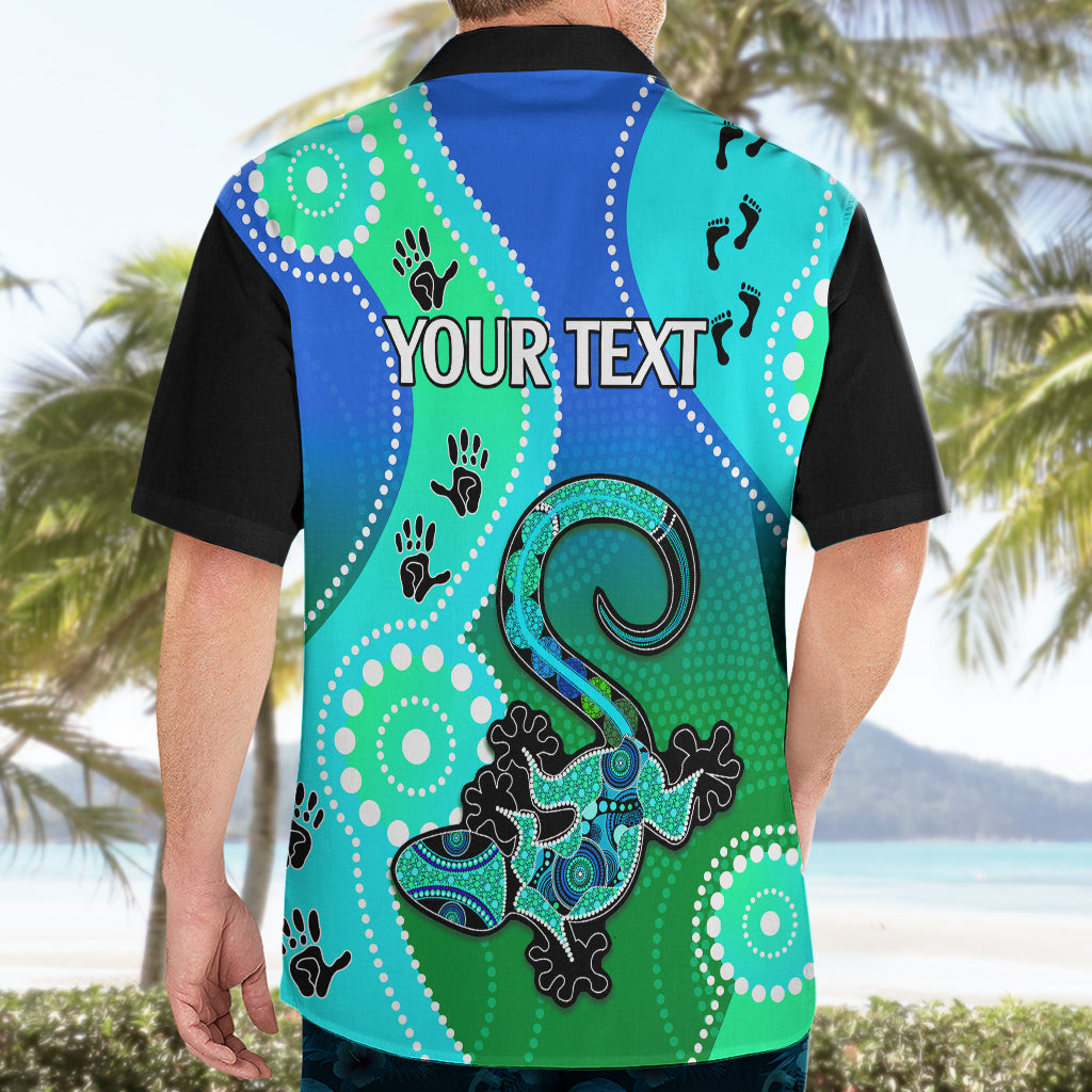 personalised-australia-lizard-hawaiian-shirt-aboriginal-tribal-art-stylization