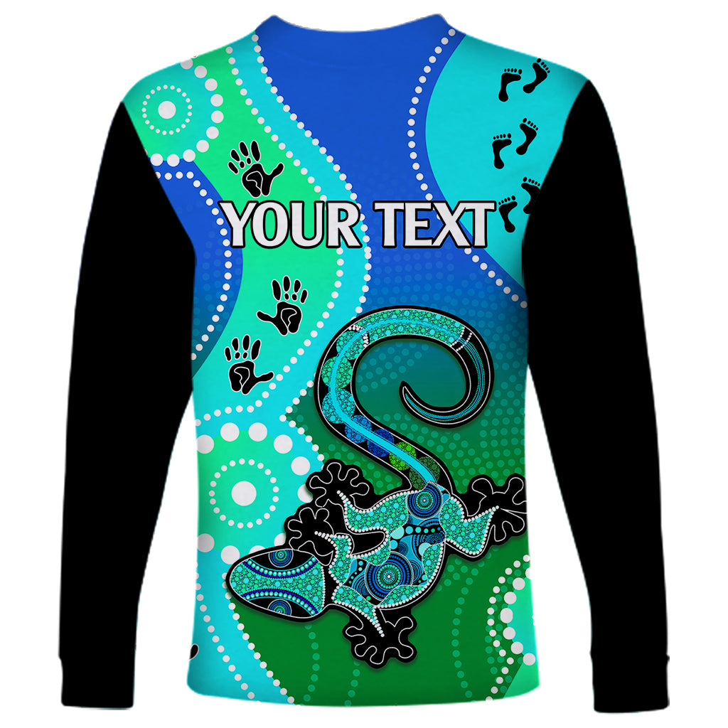 personalised-australia-lizard-long-sleeve-shirt-aboriginal-tribal-art-stylization