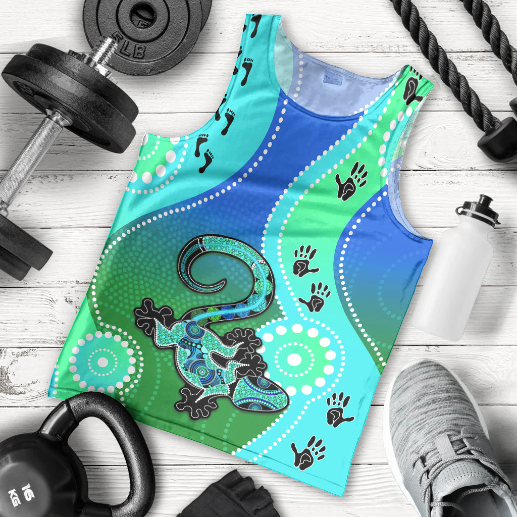 personalised-australia-lizard-men-tank-top-aboriginal-tribal-art-stylization