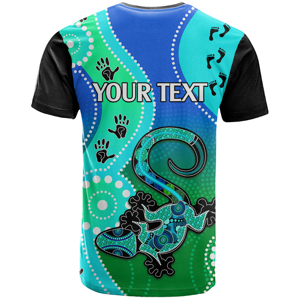 personalised-australia-lizard-t-shirt-aboriginal-tribal-art-stylization