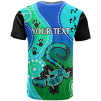 personalised-australia-lizard-t-shirt-aboriginal-tribal-art-stylization
