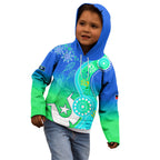 personalised-australia-naidoc-kid-hoodie-aboriginal-tribal-art-stylization