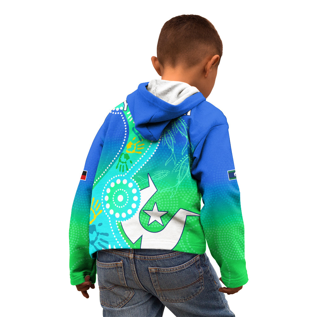 personalised-australia-naidoc-kid-hoodie-aboriginal-tribal-art-stylization