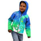 personalised-australia-naidoc-kid-hoodie-aboriginal-tribal-art-stylization