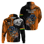 NRL Tigers Combine Panthers Rugby Hoodie Sporty Style LT9