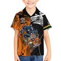 NRL Tigers Combine Panthers Rugby Kid Hawaiian Shirt Sporty Style LT9