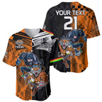 Custom NRL Tigers Combine Panthers Rugby Baseball Jersey Sporty Style LT9