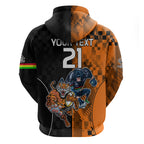 Custom NRL Tigers Combine Panthers Rugby Hoodie Sporty Style LT9