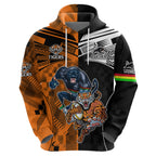 Custom NRL Tigers Combine Panthers Rugby Hoodie Sporty Style LT9