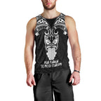 New Zealand Te Reo Maori Men Tank Top Kia Kaha Maori Language Week Black Style LT9