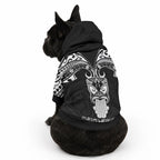 New Zealand Te Reo Maori Pet Hoodie Kia Kaha Maori Language Week Black Style