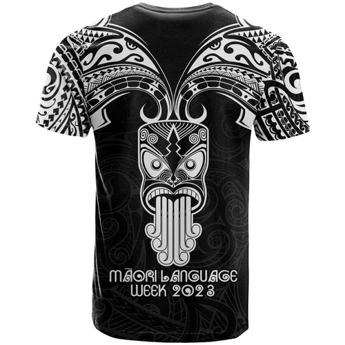New Zealand Te Reo Maori T Shirt Kia Kaha Maori Language Week Black Style LT9