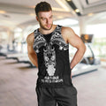 Personalised New Zealand Te Reo Maori Men Tank Top Kia Kaha Maori Language Week Black Style LT9