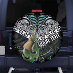 Personalised Maori Manaia Spare Tire Cover New Zealand Tribal Hei Matau Papua Shell