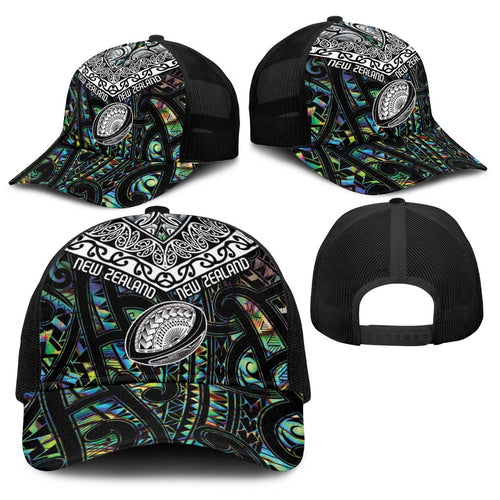 New Zealand Baseball Net Cap Maori Rugby Tattoo Papua Shell - Aussie Hoodie