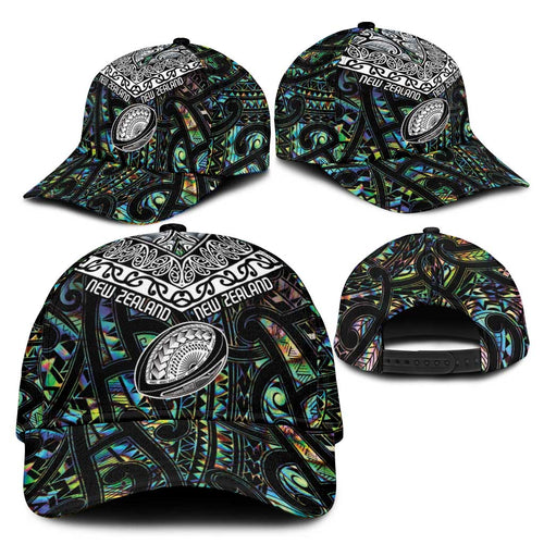 New Zealand Classic Cap Maori Rugby Tattoo Papua Shell - Aussie Hoodie