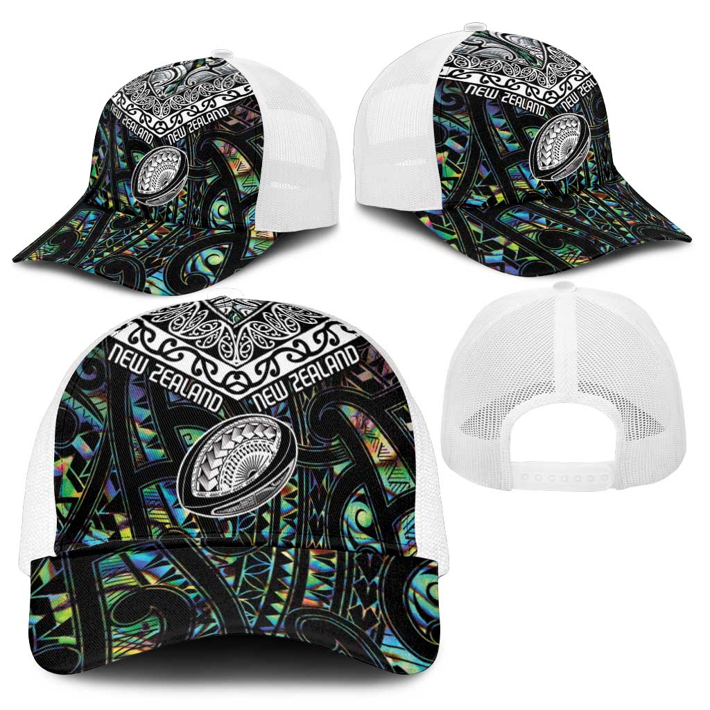 New Zealand Mesh Trucker Cap Maori Rugby Tattoo Papua Shell - Aussie Hoodie