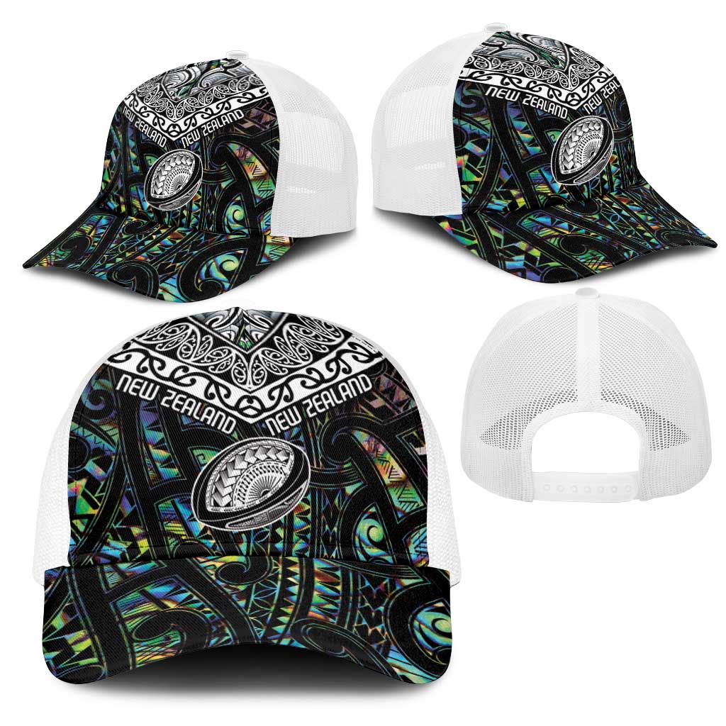 New Zealand Mesh Trucker Cap Maori Rugby Tattoo Papua Shell - Aussie Hoodie