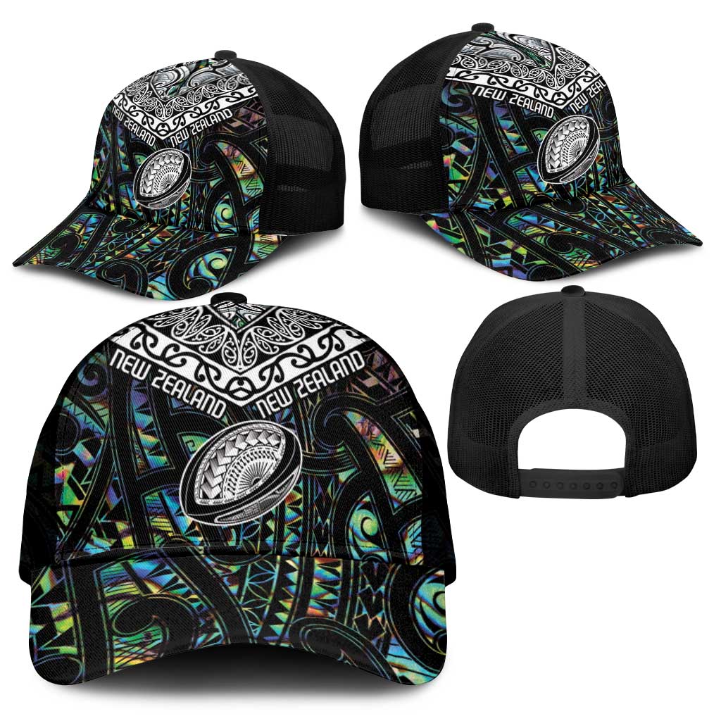 New Zealand Mesh Trucker Cap Maori Rugby Tattoo Papua Shell - Aussie Hoodie
