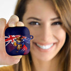 Australia Day Kangaroo Flag AirPods Case Aussie Aussie Aussie Oi Oi Oi - Aussie Hoodie