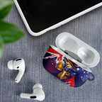 Australia Day Kangaroo Flag AirPods Case Aussie Aussie Aussie Oi Oi Oi - Aussie Hoodie
