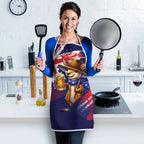 Australia Day Kangaroo Flag Apron Aussie Aussie Aussie Oi Oi Oi - Aussie Hoodie