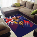 Australia Day Kangaroo Flag Area Rug Aussie Aussie Aussie Oi Oi Oi - Aussie Hoodie