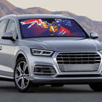 Australia Day Kangaroo Flag Auto Sun Shade Aussie Aussie Aussie Oi Oi Oi - Aussie Hoodie