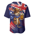 Australia Day Kangaroo Flag Baseball Jersey Aussie Aussie Aussie Oi Oi Oi - Aussie Hoodie