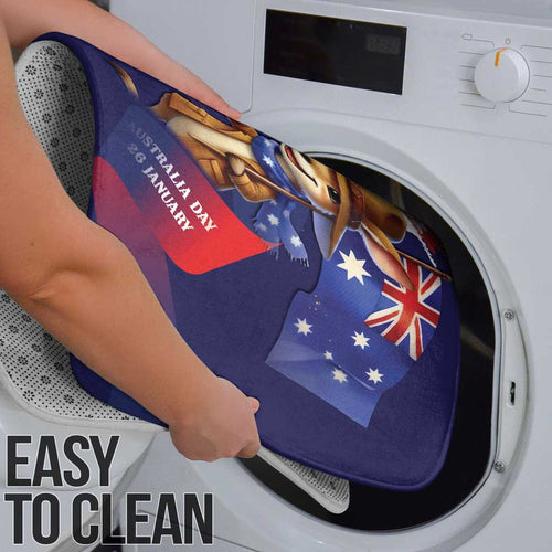 Australia Day Kangaroo Flag Bathroom Set Aussie Aussie Aussie Oi Oi Oi - Aussie Hoodie