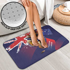 Australia Day Kangaroo Flag Bathroom Set Aussie Aussie Aussie Oi Oi Oi - Aussie Hoodie