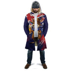 Australia Day Kangaroo Flag Cloak Aussie Aussie Aussie Oi Oi Oi - Aussie Hoodie