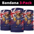 Australia Day Kangaroo Flag Neck Gaiter Aussie Aussie Aussie Oi Oi Oi - Aussie Hoodie