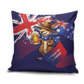 Australia Day Kangaroo Flag Pillow Cover Aussie Aussie Aussie Oi Oi Oi - Aussie Hoodie