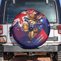 Australia Day Kangaroo Flag Spare Tire Cover Aussie Aussie Aussie Oi Oi Oi - Aussie Hoodie