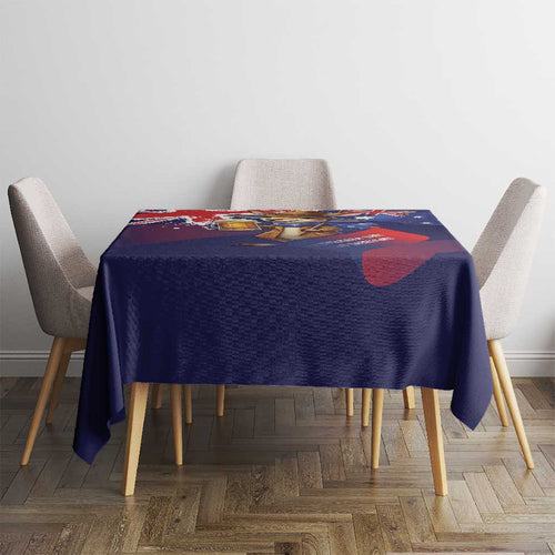 Australia Day Kangaroo Flag Tablecloth Aussie Aussie Aussie Oi Oi Oi - Aussie Hoodie