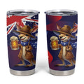 Australia Day Kangaroo Flag Tumbler Cup Aussie Aussie Aussie Oi Oi Oi - Aussie Hoodie
