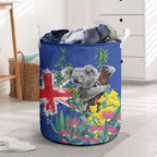 Australia Day Koala Laundry Basket Aussie Aussie Aussie Oi Oi Oi Blue Color - Aussie Hoodie