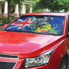 Australia Day Koala Auto Sun Shade Aussie Aussie Aussie Oi Oi Oi Blue Color - Aussie Hoodie
