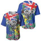 Australia Day Koala Baseball Jersey Aussie Aussie Aussie Oi Oi Oi Blue Color - Aussie Hoodie