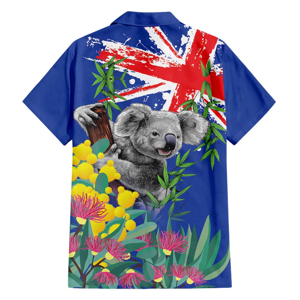 Australia Day Koala Hawaiian Shirt Aussie Aussie Aussie Oi Oi Oi Blue Color - Aussie Hoodie