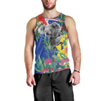 Australia Day Koala Men Tank Top Aussie Aussie Aussie Oi Oi Oi Blue Color - Aussie Hoodie