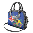 Australia Day Koala Shoulder Handbag Aussie Aussie Aussie Oi Oi Oi Blue Color - Aussie Hoodie
