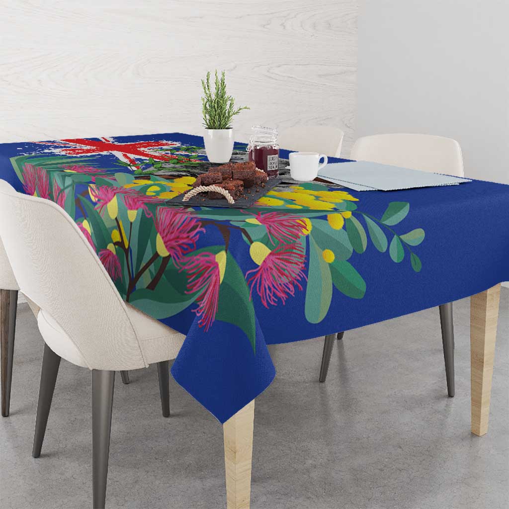 Australia Day Koala Tablecloth Aussie Aussie Aussie Oi Oi Oi Blue Color - Aussie Hoodie